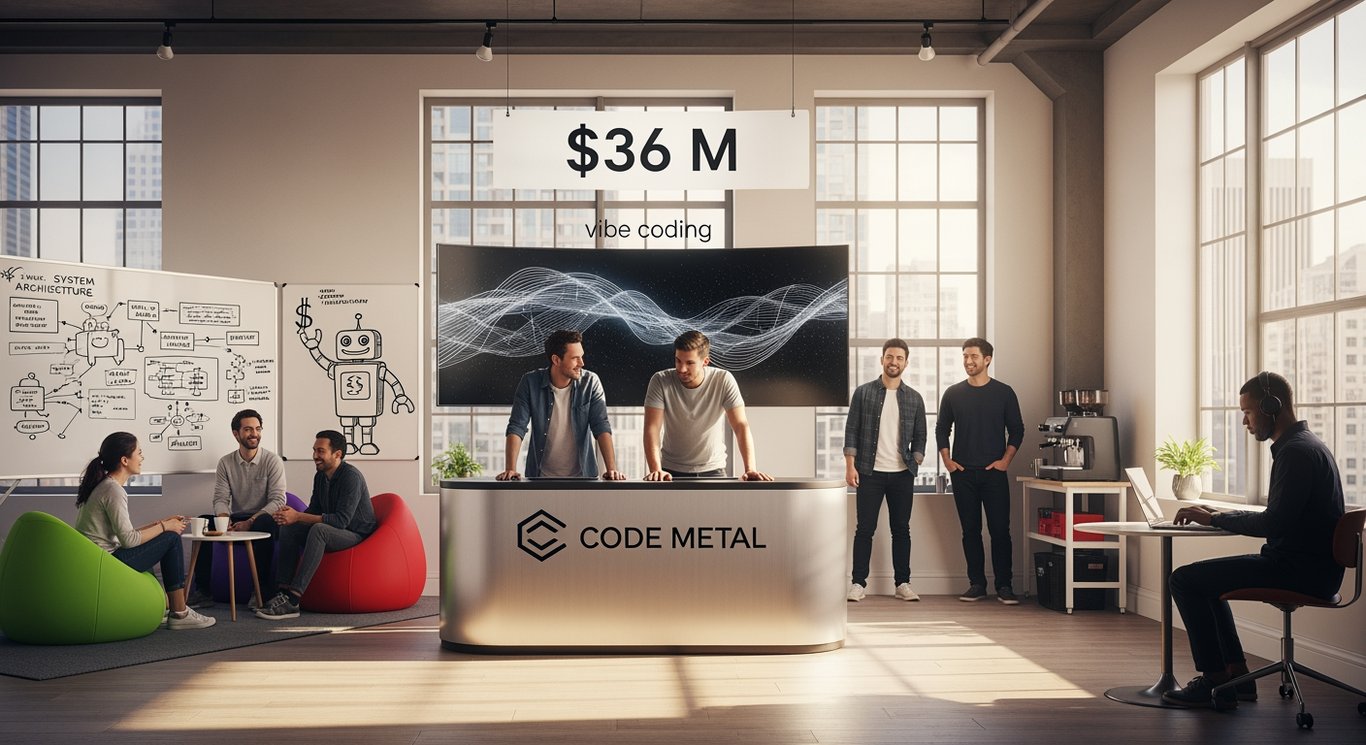 AI startup Code Metal expands beyond vibe coding with $36 million in new funding.