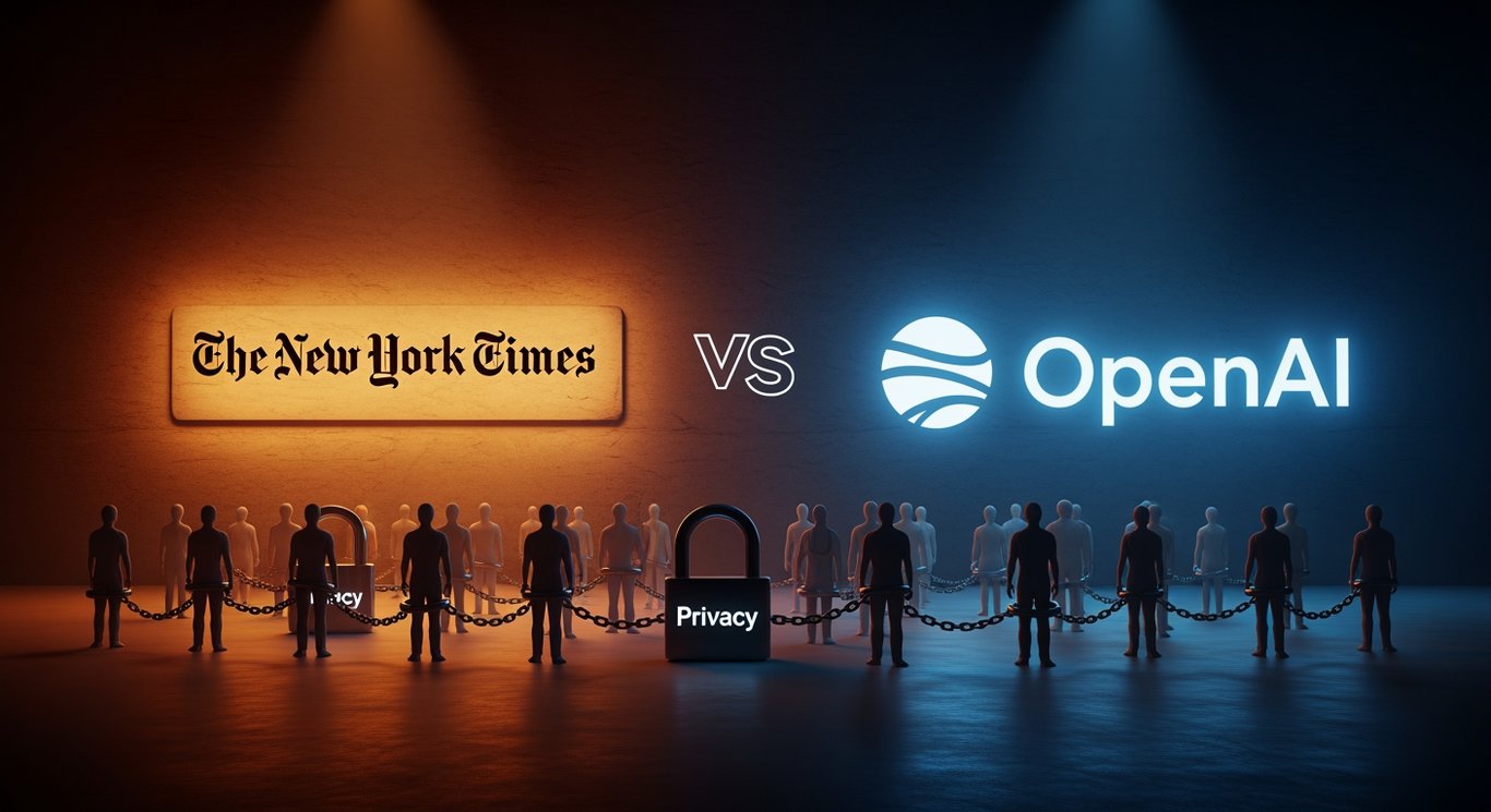 OpenAI claims NY Times aims to breach the privacy of millions of users in its lawsuit against the tech company.