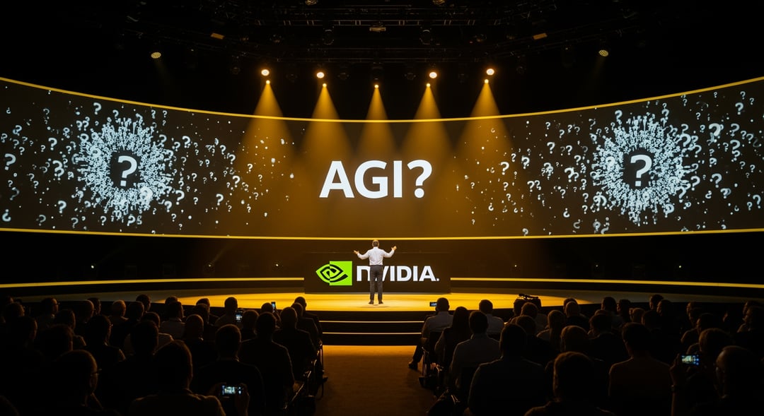 Nvidia's Jensen Huang claims 'we've reached AGI,' yet there's disagreement on its definition.