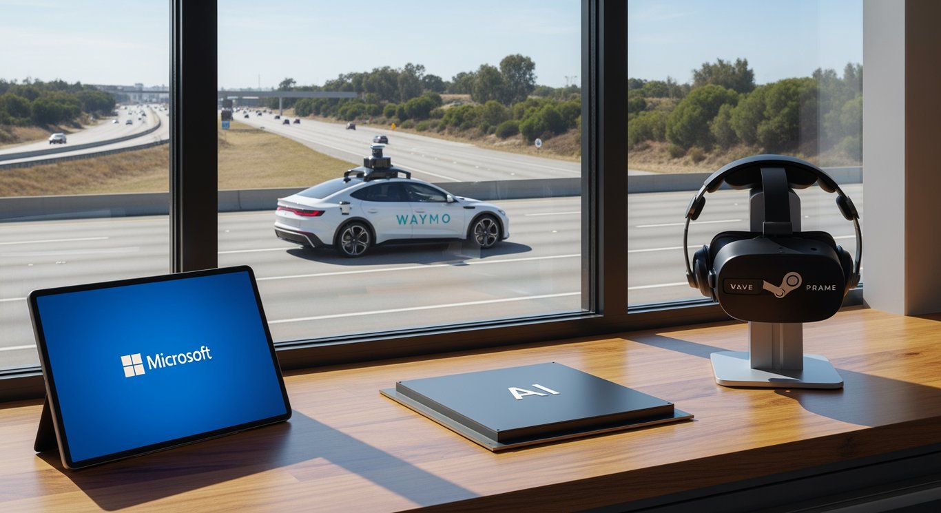 Fortune Tech: Microsoft’s tailored AI chips, Waymo hits the road, Valve’s Steam Frame headset