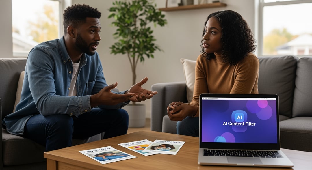 Former porn addict advocates for family discussions on safeguarding against explicit AI material.