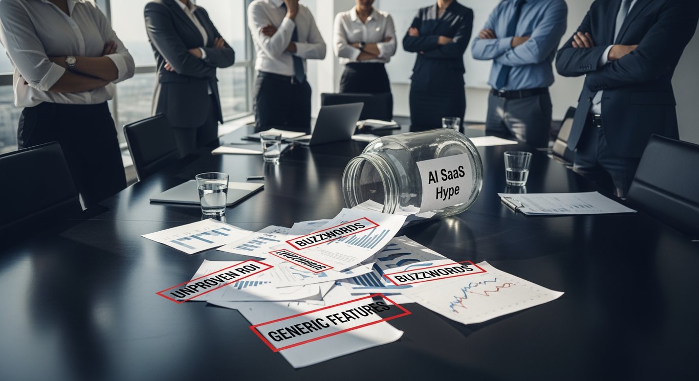 Investors reveal their disinterest in certain aspects of AI SaaS companies.