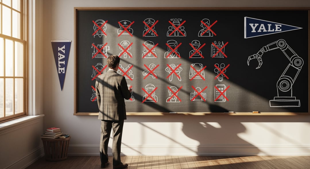 A Yale economist believes AGI won't take over most jobs due to their lack of value.