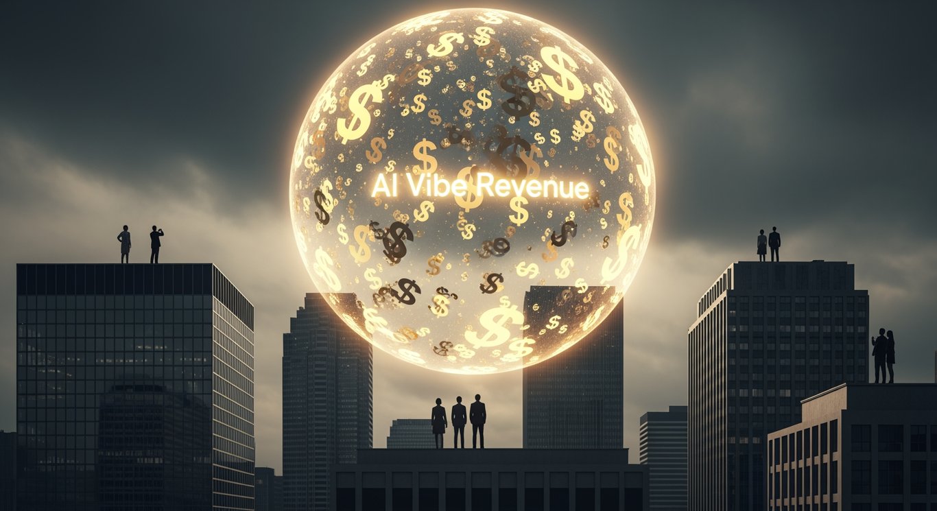 AI firms express concern over a potential bubble regarding 'vibe revenue.'