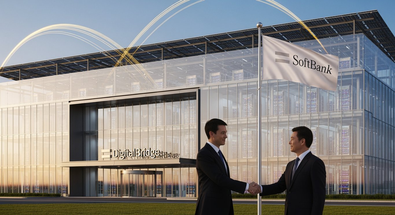 SoftBank secures $4 billion AI data center agreement with DigitalBridge.