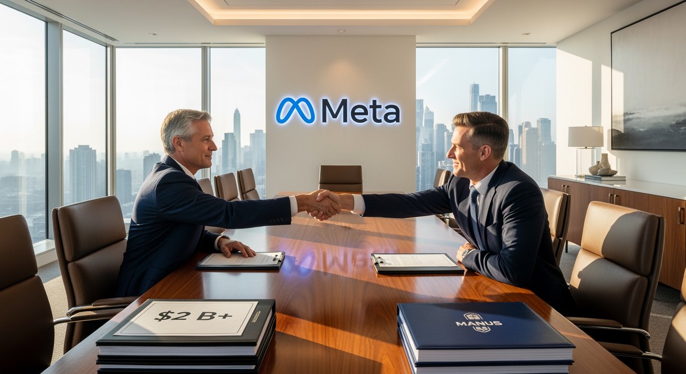 Meta Acquires AI Startup Manus for Over $2 Billion