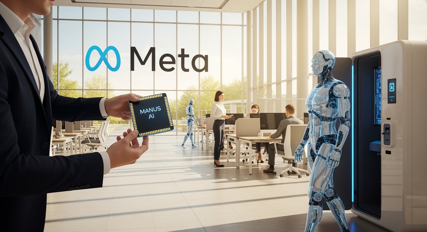 Meta acquires Manus AI agent startup in its pursuit of marketing "digital employees."