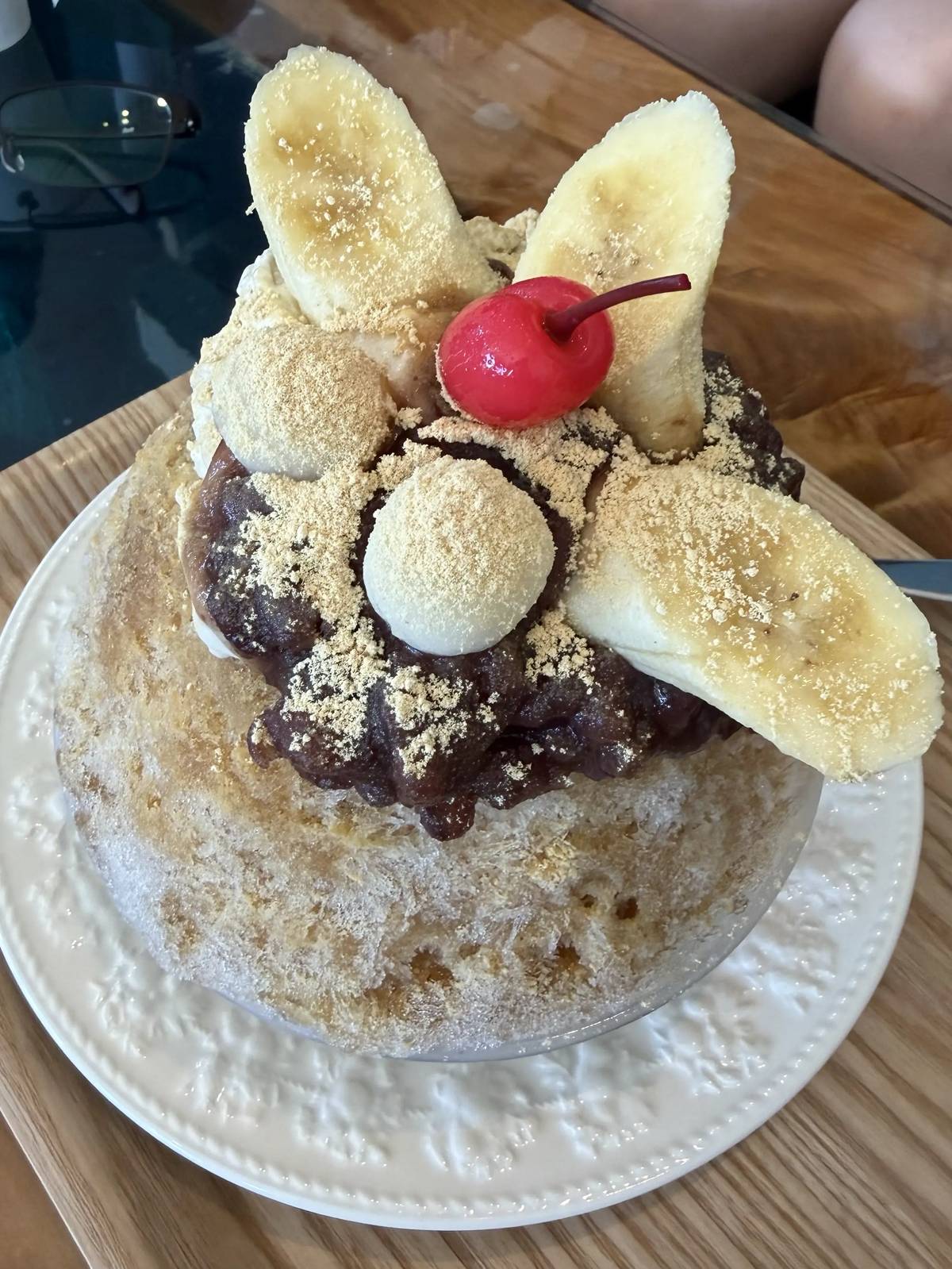 Brown sugar shaved ice