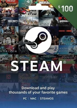 $100 Steam Gift Card