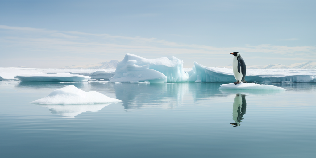 Emperor Penguins at Risk: Melting Sea Ice Threat