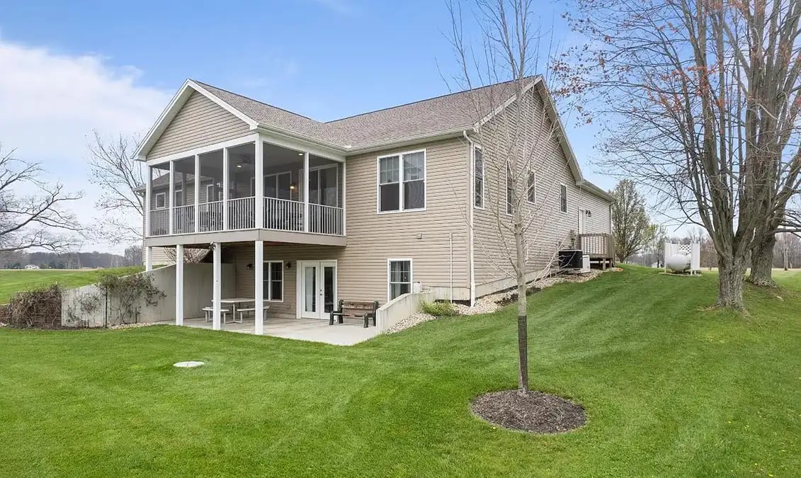Upgryd's custom-built screened porch and deck in Pennsburg, PA, offering a perfect blend of outdoor living and protection from the elements.