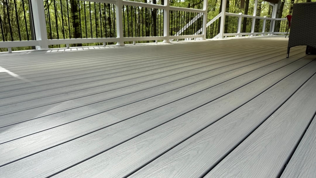 Upgryd composite deck surface in Milford, NJ, perfect for outdoor living.