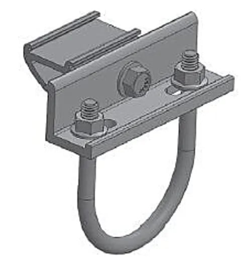 Tamarack 2-IN Pipe Mount with U-Bolt (8 pk)