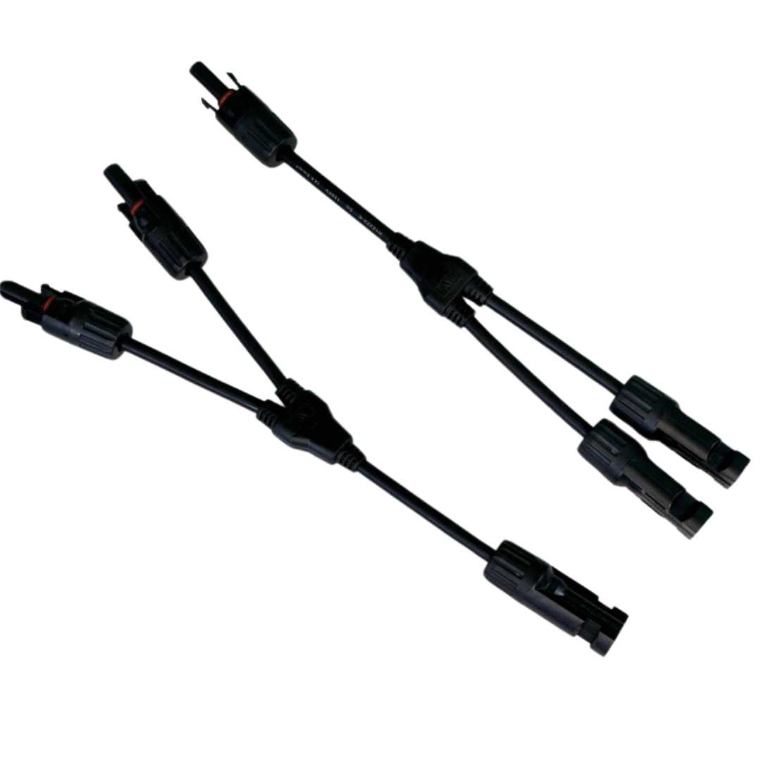 Generic Y Branch Solar Connectors - Y Branch Parallel Connector 2-1