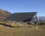 Tamarack Ground Mount Kit - 3 Solar Panels (140") / Additional Column (2 Pole Caps) - Image 3