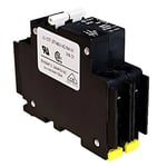 Two pole din rail mount 120/240 VAC breaker - 15 - Image 2