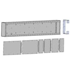 Wire Management Tray for Sol-Ark - Angled Tray - Image 1