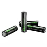 Rechargeable AA Lithium Batteries - 8 Pack with Charger - Image 4