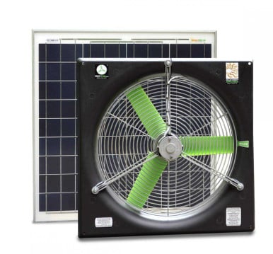 Snap-Fan Solar Kit by Fogco - 12' Brushless Snap-Fan Solar Kit