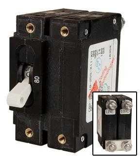 300 VDC panel mount breaker