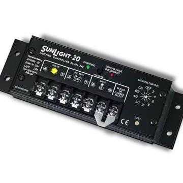 SunLight solar charge controller - 12v / 10a