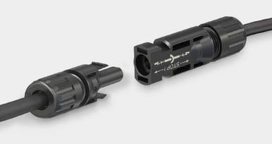 Solar Cable made with Stäubli Original MC4 connectors - 100'