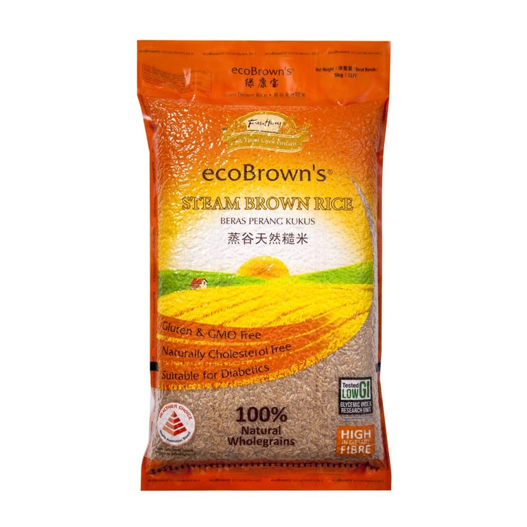 ECOBROWN'S STEAM BROWN RICE