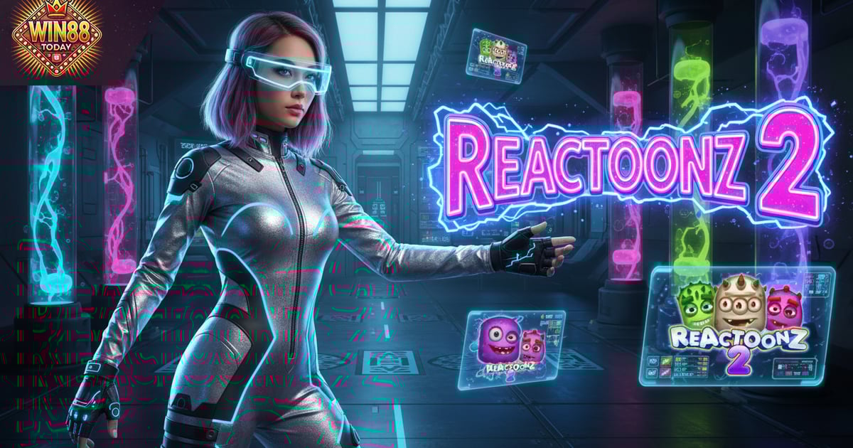 Reactoonz 2 Slot Game by Play'n GO - Play at Win88 Today Asian