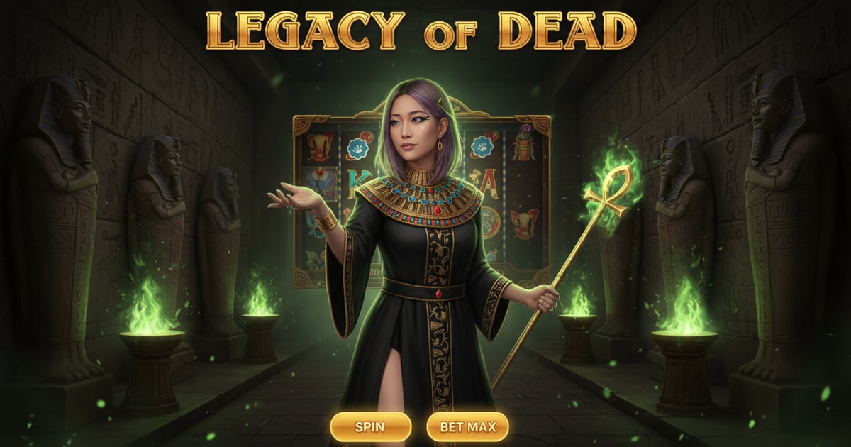 Legacy of Dead Slot Game by Play'n GO - Play at Win88 Today Asian