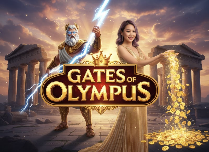 Gates of Olympus Zeus Feature - Lightning Wins