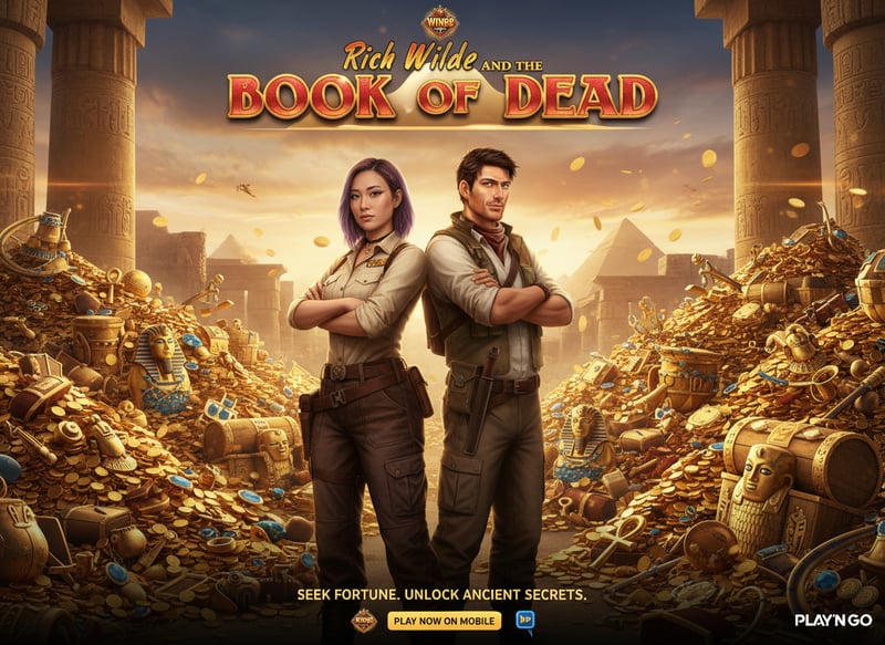 Book of Dead Rich Wilde - Explorer Character