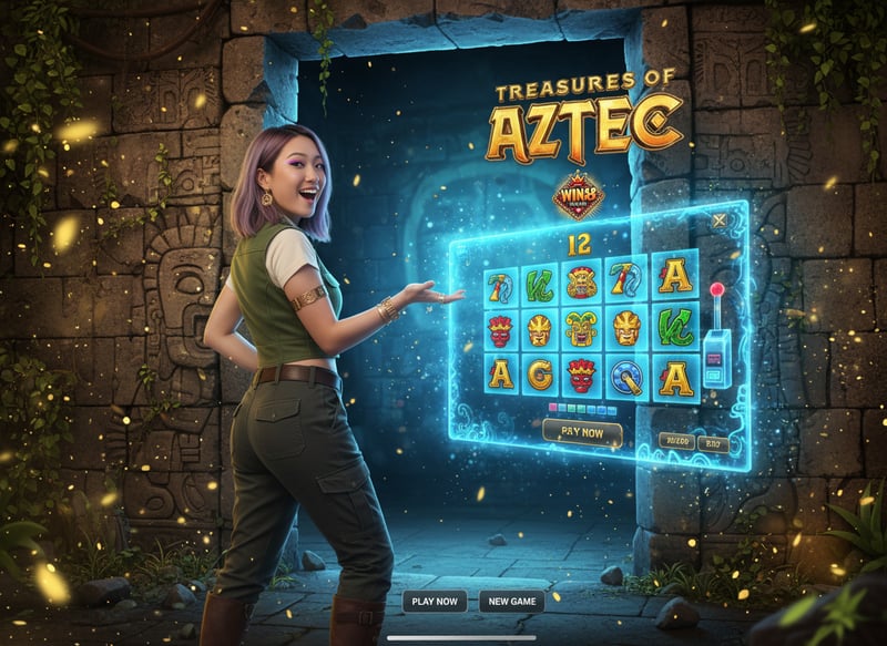 Treasures of Aztec Gameplay - Ancient Temple Wins