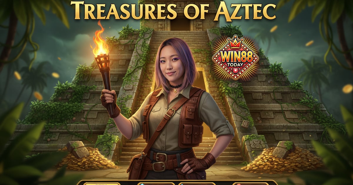 Treasures of Aztec Slot Game by PG Soft - Play at Win88 Today Asian