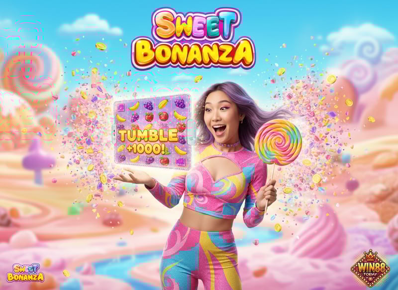 Sweet Bonanza Gameplay - Candy Avalanche Wins