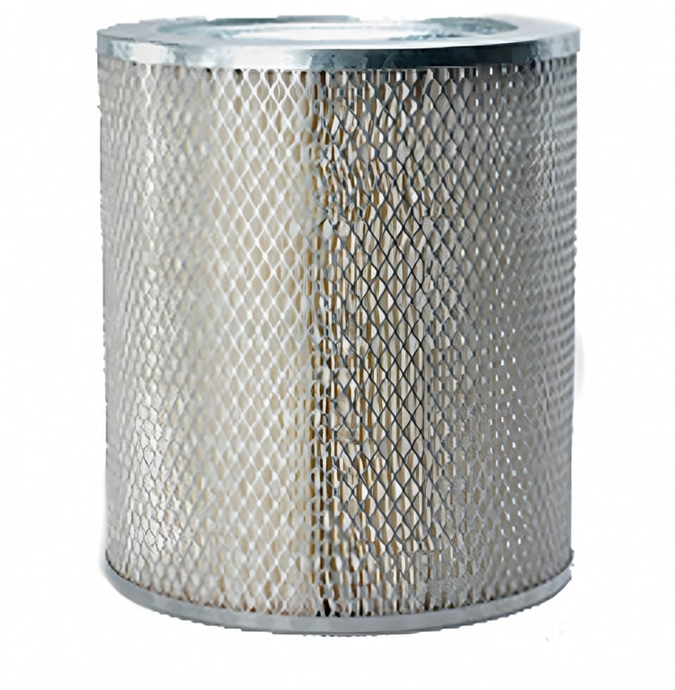 An image of a high quality Donaldson P-Series Engine Air Filter that AMSOIL sells for their customers cars and trucks.