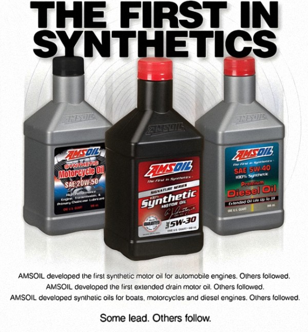 AMSOIL, The First in Synthetics: Some lead. Others follow.