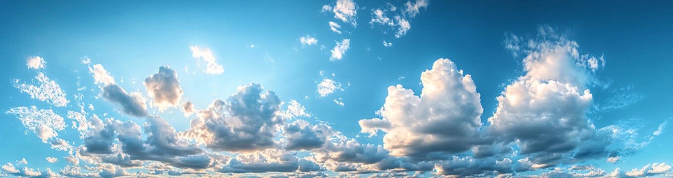 An image of a bright sunny cloudy day. Proper and effective Engine Air Filtration is essential if you want to keep your car or truck for a very long time.