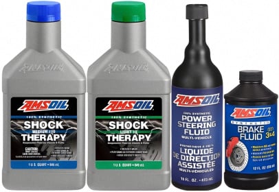 Shop for AMSOIL Power Steering Fluid, Brake Fluid, and Suspension Fluid. 100% Full Synthetic AMSOIL Fluids.