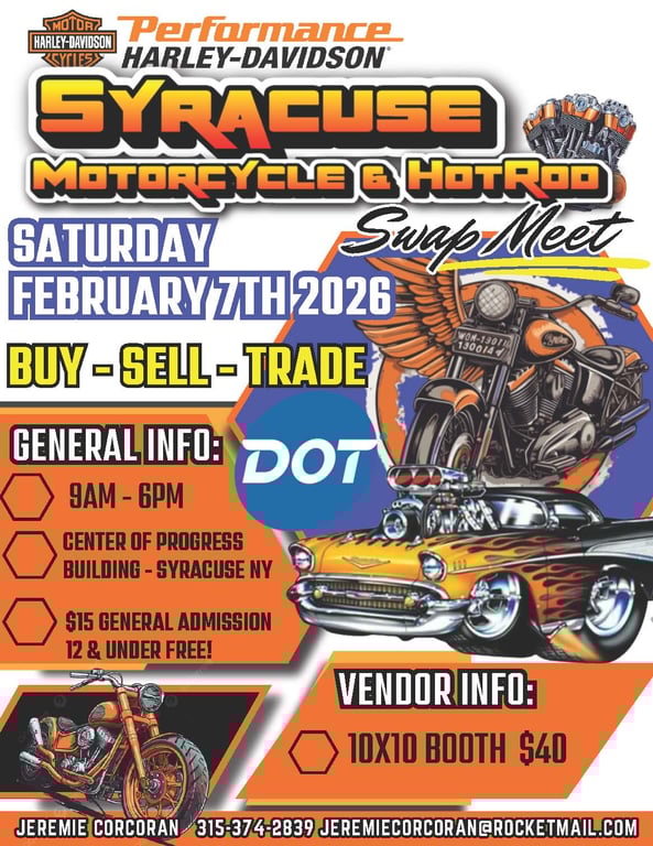 Syracuse Motorcycle & HotRod Swap Meet