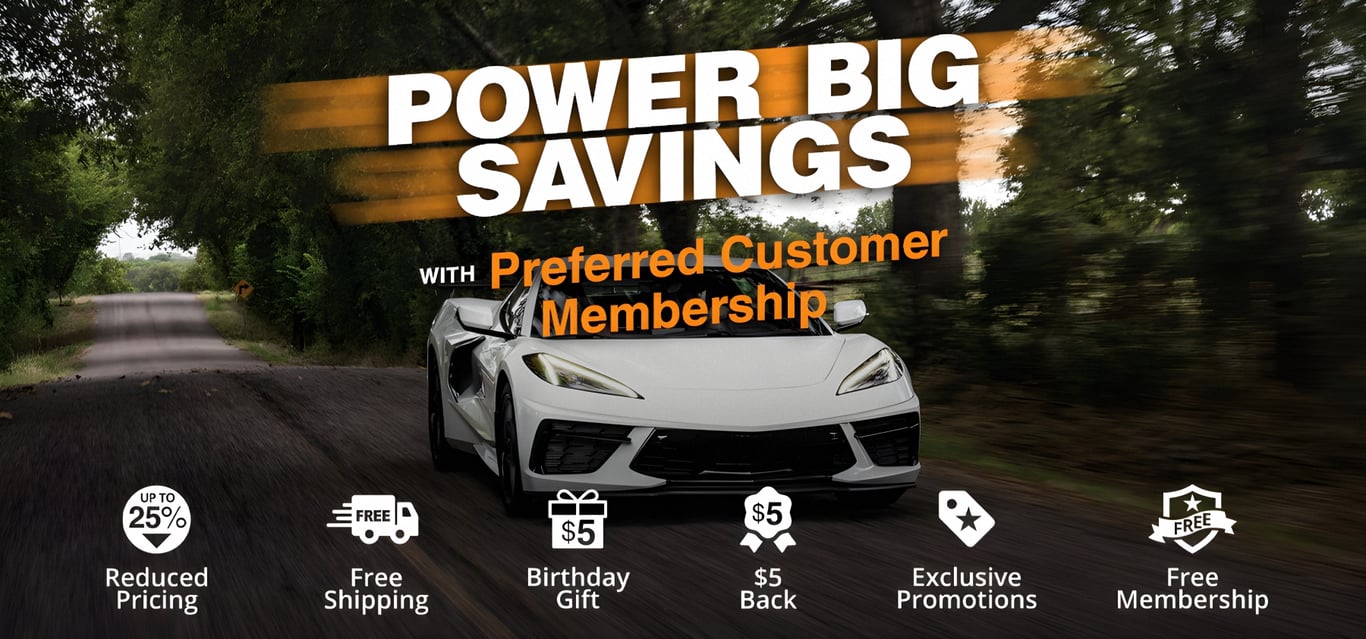 Power big savings with a Preferred Customer membership. Save up to 25% off retail prices. Plus many more benefits.