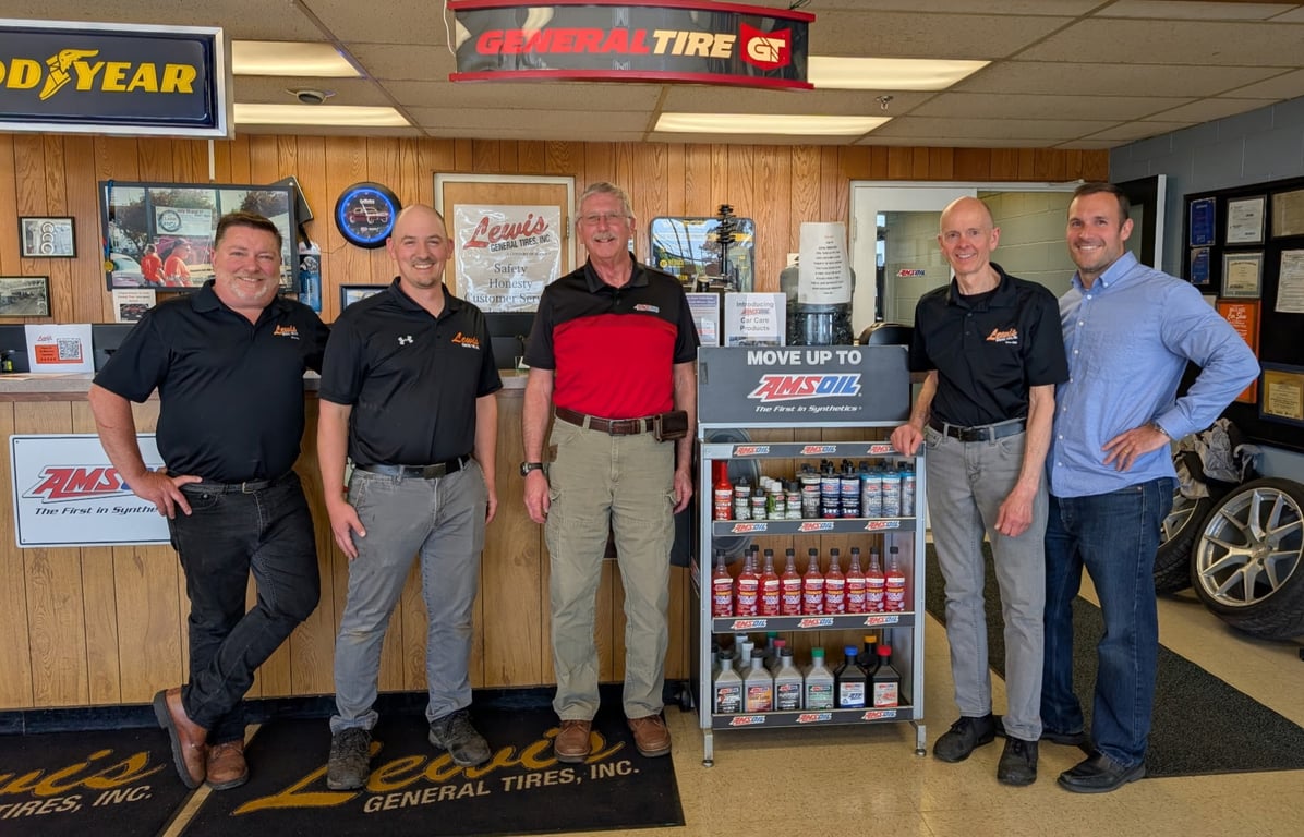 Lewis General Tire and AMSOIL Dealer Marty Gilmore
