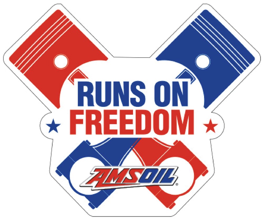 AMSOIL Runs on Freedom.