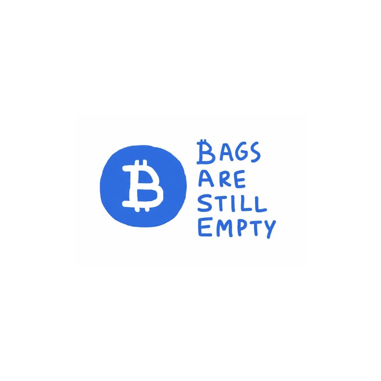 Bags are still empty