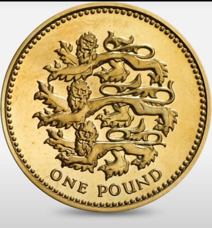 one pound coin