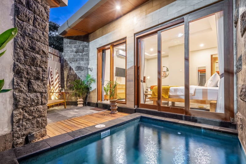 Semar Villa– Cozy Studio with a Private Pool, Bali 37