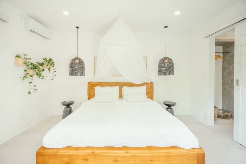 Stylish 1BR pool villa close to beach with office — photo 5