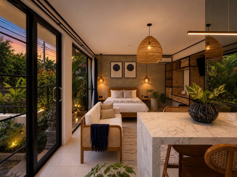 Modern  Studio, Seminyak Beach in 2 minutes walk — photo 2