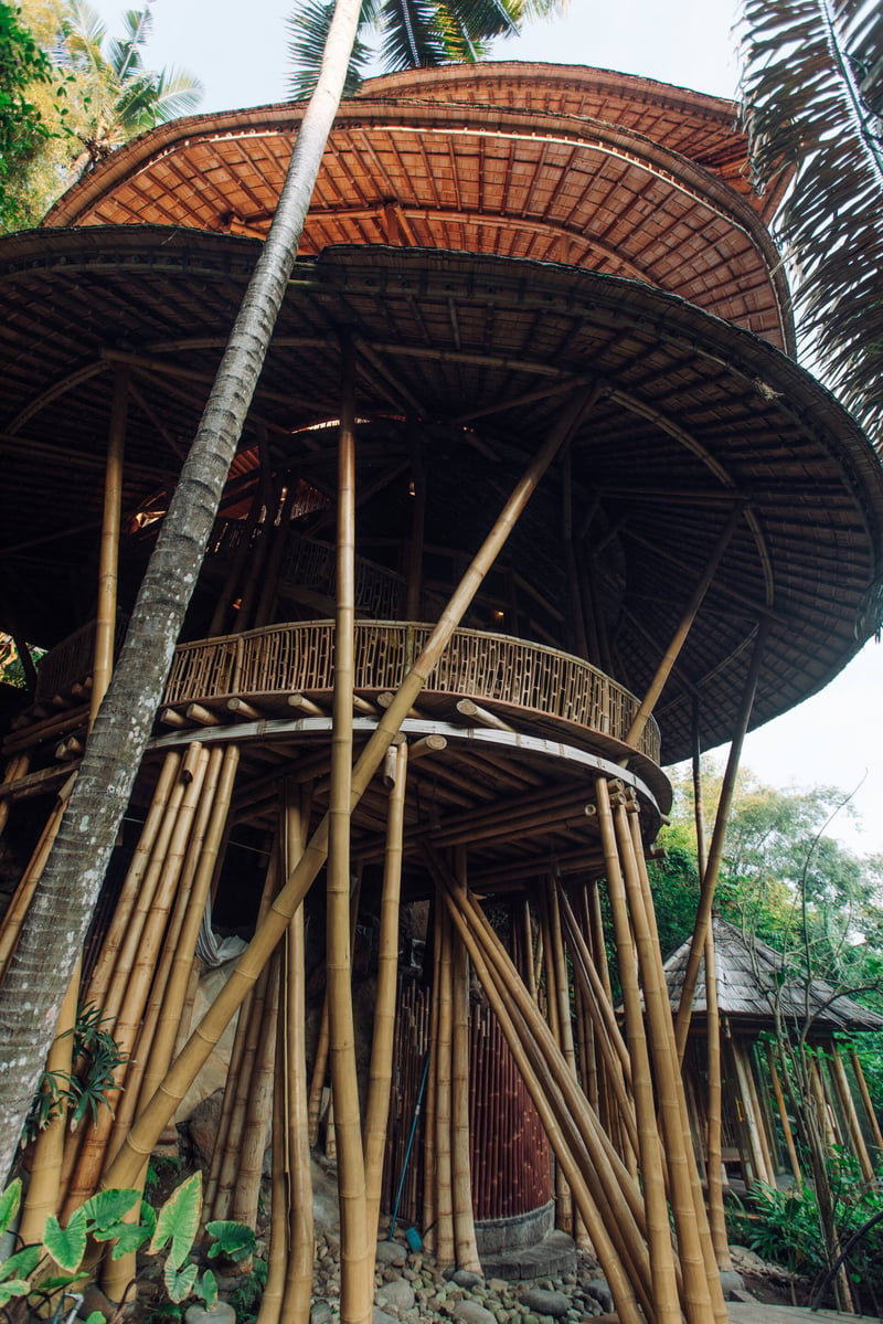 Temple House 3bds Eco Bamboo House Pool River View 21