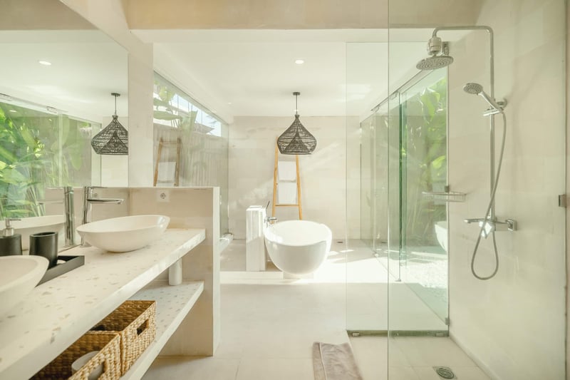 Stylish 1BR pool villa close to beach with office — photo 2