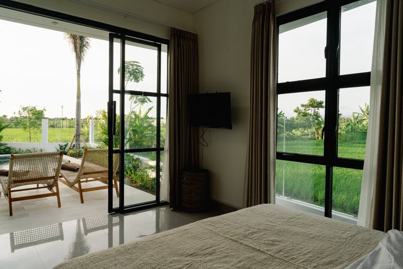 Rice Field View • Quiet Pool Villa Near Canggu 11